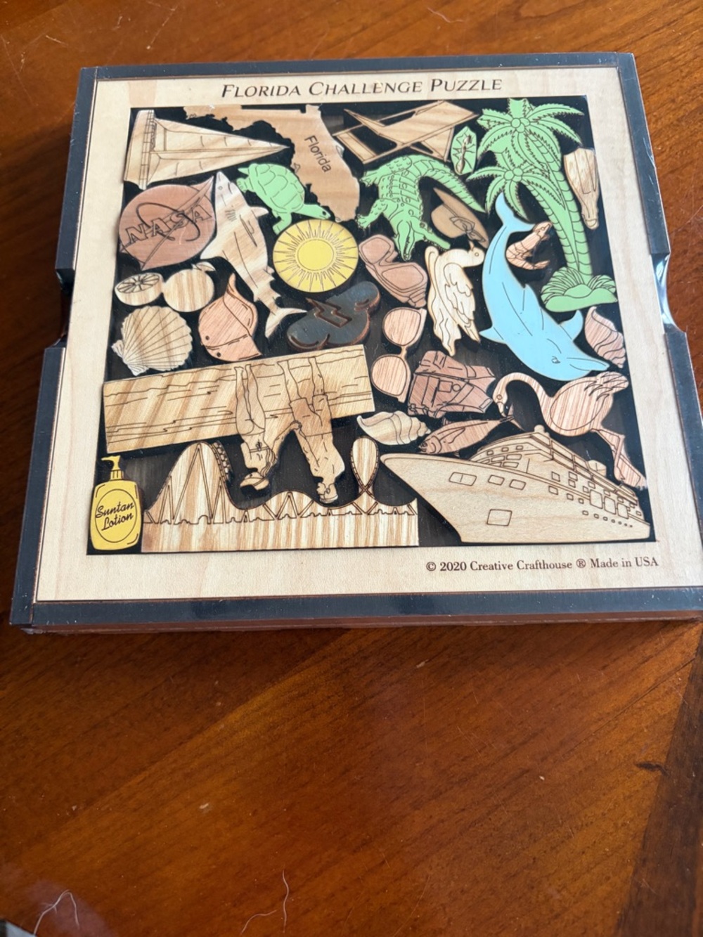 Florida Challenge Puzzle - Creative Crafthouse - Multi-Color